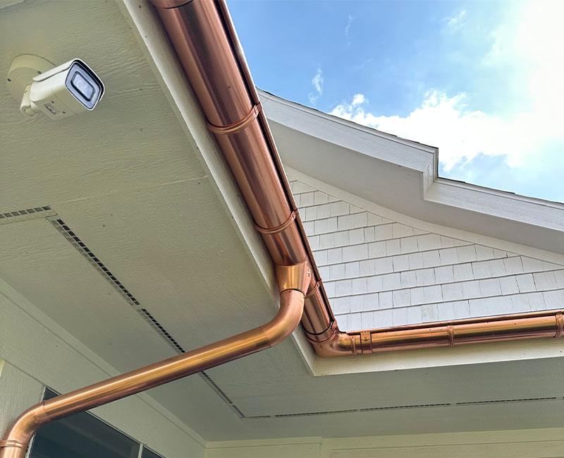 DuraShield Roofing & Contracting Copper Gutter Contractor in Madison, WI